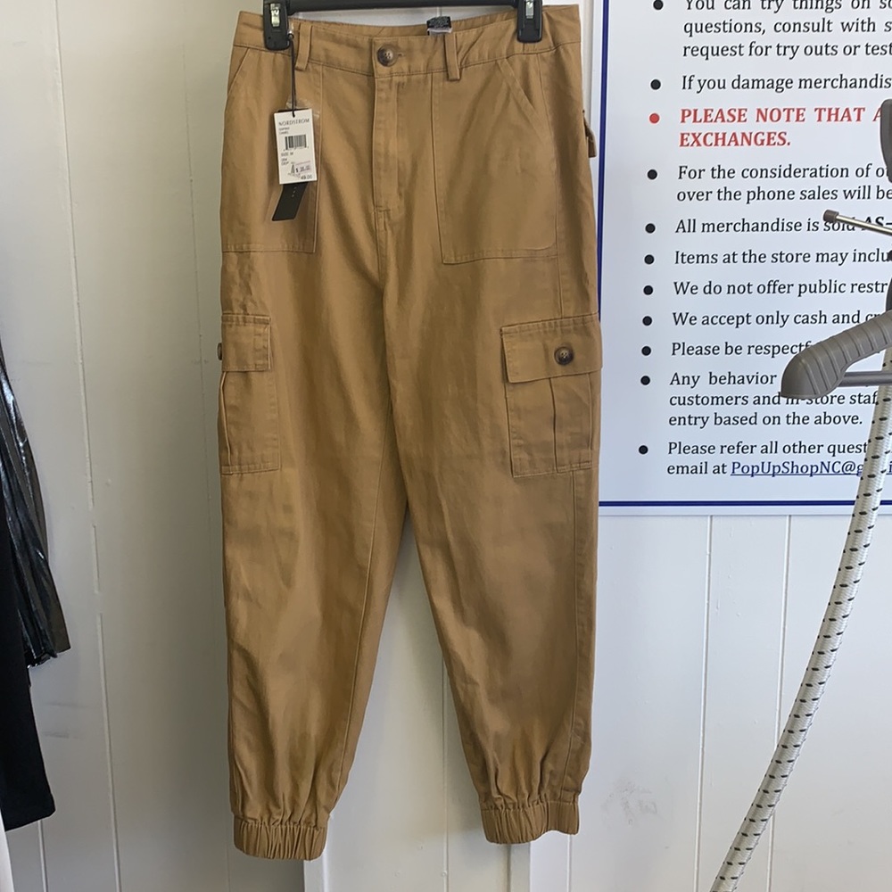 Know One Cares Cotton Cargo Joggers - Picture 6 of 8